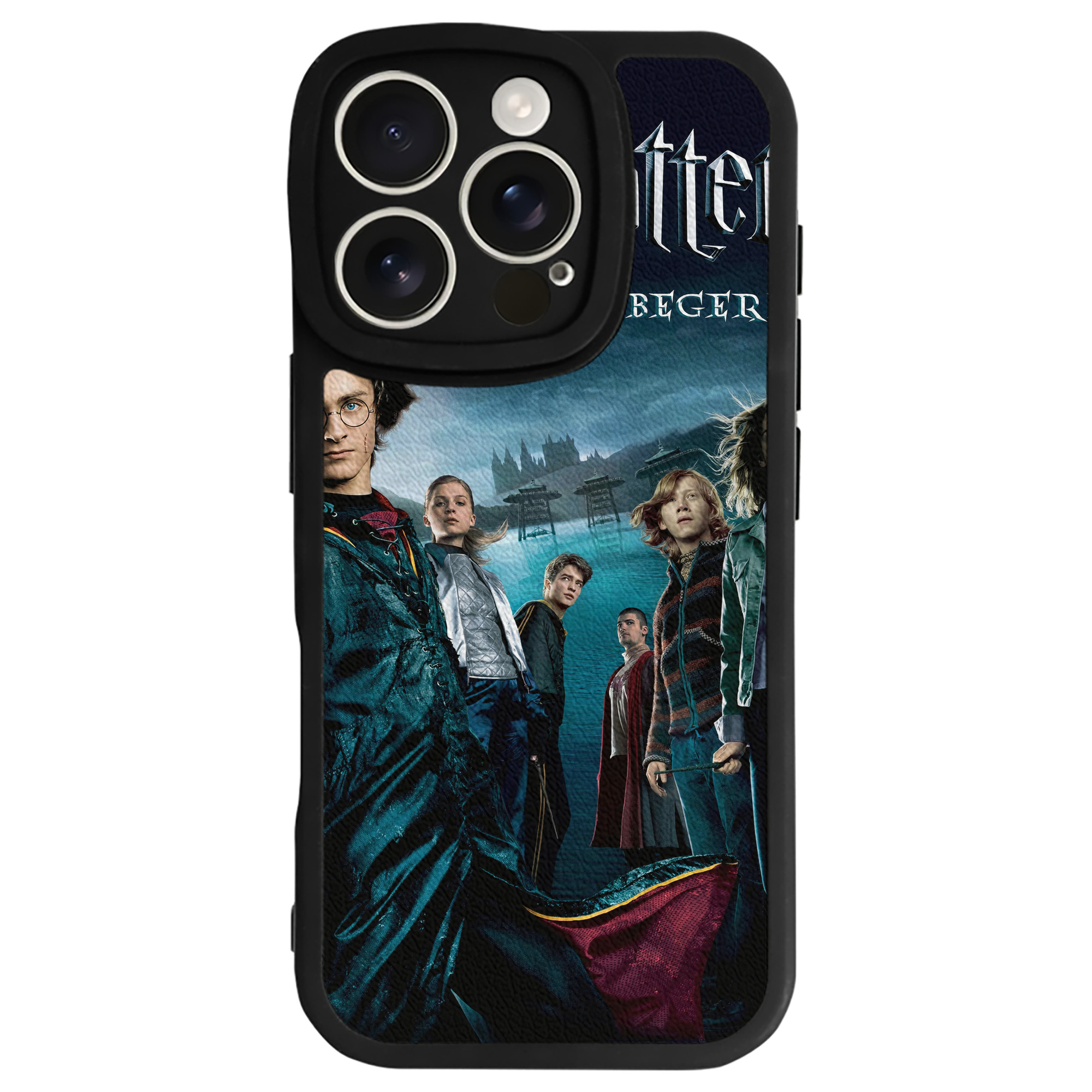 （画像用） Harry Potter ハリー・ポッターシリーズ 【iPhone 16シリーズ対応】シリコンスマホケース（レザー調） 材質：シリコン